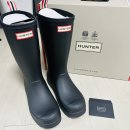 포송정품 | [HUNTER]헌터부츠 오리지날 플레이 톨 블랙 / 장마를 대비해서 구매했어요