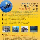 2016-10기 스킨스쿠버 무료체험교실 운영공지(문학박태환수영장 다이빙 풀) 이미지