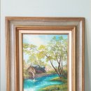 그림이 풍경이 되는 유화 이미지