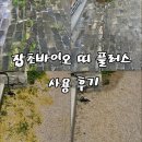 정원,마당 잡초 제거에 탁월한 제초제 잡초바이오 비포&애프터 후기