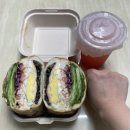 전주맛배달 앱으로 시킨 샌드위치, 샐러드 배달, 포장 간단 후기&lt;오가샐러드 중화산점&gt;