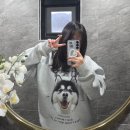 인하쿠나마타타 | "하쿠나마타타" 맞춤제작 커스텀 프린팅 기모 맨투맨 착용후기(feat.폼스키포키)