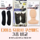 구두 뒤꿈치 까짐 해결? 다이소 뒤꿈치 쿠션패드 3종 비교 후기(T형vs폼쿠션vs겔쿠션)