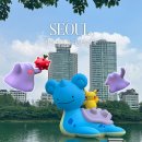 효원월드타워 앞 | 잠실 석촌호수 메타몽 대량발생몽:: 포켓몬 타운 2025 롯데월드타워 팝업스토어 놀러간 후기