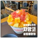 설빙(풍암점) | [광주] 광주 설빙 풍암동 설빙메뉴추천(자망코빙수후기)