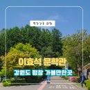 달빛언덕 | 평창 가볼만한곳 이효석문학관 입장료 주차 달빛언덕 후기
