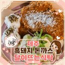 달돼지 | 제주 달이뜨는식탁 흑돼지 돈까스 먹으러 3번이나 간 솔직후기