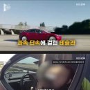 과속 단속에 걸린 테슬라 차주 진상짓 이미지