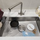 무타공 정수기 2세대 언더싱크정수기 설치 후기, 싱크대 수도꼭지 플러스워터 사용해보니