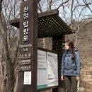 UR(공주시)-[동학사1로]-하-11 | 공주 계룡산등산 쉬운 천정코스, 초보자 소요시간 (동학사 하산 벚꽃길 루트)