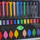 (주)크레용아이 | 손에 안 묻는 크레파스 매직 크레용 파스넷과 비교 사용 후기