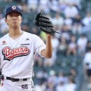 두산 팬들, 외려 무너진 최민석 위로했다…2⅔이닝 10실점 4자책? 한 경기일 뿐이기에 이미지
