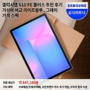 블루엔터테인먼트 | 갤럭시탭 S10 FE 플러스 추천 후기 가성비 비교 라이트블루 . 그레이 실구매자 리얼 후기 가격 스펙