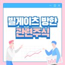 빌 게이츠 방한하면 주식 오를까요 이미지