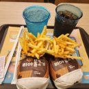 롯데리아 영등포타임스퀘어B2 | 롯데리아 영등포 타임스퀘어B2점 : 불고기버거세트 레몬에이드