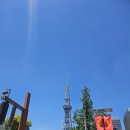 중앙공원 분수대옆 | 일본 여행 나고야 쇼핑 후기! 사카에 오아시스 21 쇼핑센터 해리포터 샵 지브리 샵 오스 상점가 방문...