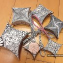 내 마음의 힐링, 젠탱글 아트 이미지