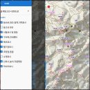 전국 등고선포함 등산로지도 로커스 테마 이미지