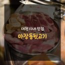 대천 시내 맛집 환상적인 조화로움을 보여주던 마장동뒷고기