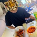 현대세탁소 | 가마치통닭 장안동 맛집 배달 후기! 떡볶이 조합 강추 🍗✨