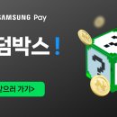 네이버페이 삼성페이 랜덤박스 이미지