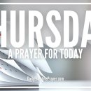 목요일에 드리는 (Prayer for Thursday) 이미지