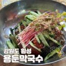 메밀방아용둔막국수 | 횡성나들이 광암막국수 대신 선택한 용둔막국수 감자전 맛집 후기