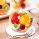 세상에 하나뿐인 과일 젤리 치즈케이크🍓🥝🍋 / The only fruit jelly cheesecake in the world. 이미지