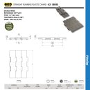 STREIGHT RUNNING PLASTIC CHAIN-821, 8257 SERIES 이미지