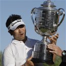 2009년 8월16일 제91회 PGA Championship (PGA 챔피언십) 양용은 우승 - 아시아인 메이저 최초의 우승 - 타이거 우즈 준우승 이미지