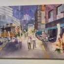 물빛 수채화 화실 이미지