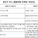 [의견 취합] 광산구 리그(클럽대항 단체전) 개선 이미지