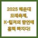 쇼모텔 | 2025 해운대 모래축제 프로그램 정보 및 후기