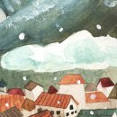 수채화 일러스트 이미지