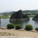 무제봉(일명: 슬금산 397m), 대성산(380m), 도담삼봉 충북 단양 이미지