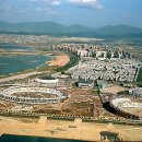 1981년 당시 서울 강동구 잠실 종합운동장 일대 모습 이미지