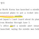 002 240530 North Korea has launched a missile 이미지