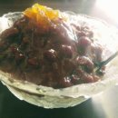 미가 팥빙수 이미지