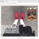 리즈가 선택한 비바이아(VIVAIA) 데일리 레드 슈즈 추천! YANCY 후기