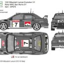 [TAMIYA] 1/24 Mitsubishi Lancer Evolution VII WRC '01 Sanremo Rally 이미지
