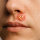 요가비르야 | 콧구멍 아래쪽이 간지럽고 수포가 생기는 원인과 치료방법