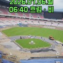 잠실 임시야구장 의외로 천연잔디네요? 이미지