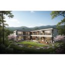 경기도권에 500평 규모의 단독주택 건축비용 이미지