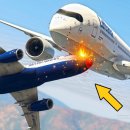 Airplane A320 Crashes Mid-Air With Airbus A350 | GTA 5 이미지