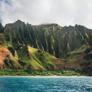 하와이, 카우아이섬, 나팔리 주립공원(Na Pali Coast - Kauai, Hawaii) 이미지