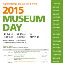 2015 MUSEUM DAY-미술관에 대해 알고 싶은 모든 것이 한 자리에(11.24~25, 대학로 예술가의집) 이미지