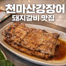 (주)천마산강장어 | 천마산 돼지갈비 맛집 천마산강장어 가족외식으로 만족했던 후기