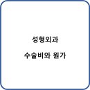 메디실 | 성형외과 수술비와 원가