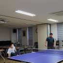 2024년8월18일 🏓 탁구 소성전 이동하목사님과 성화학생과 청년교회장님과 성화쌤 이미지