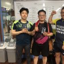 탁구 야간 이미지